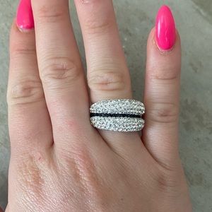 Swarovski crystal ring